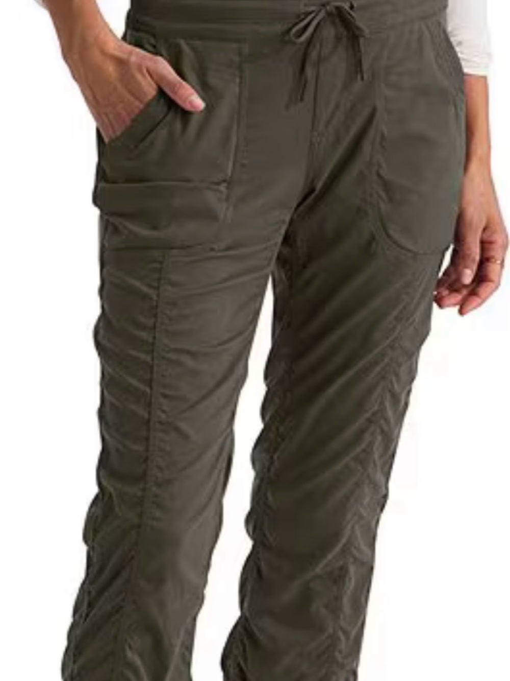 The North Face Olive Green Cargo Jogger Pants